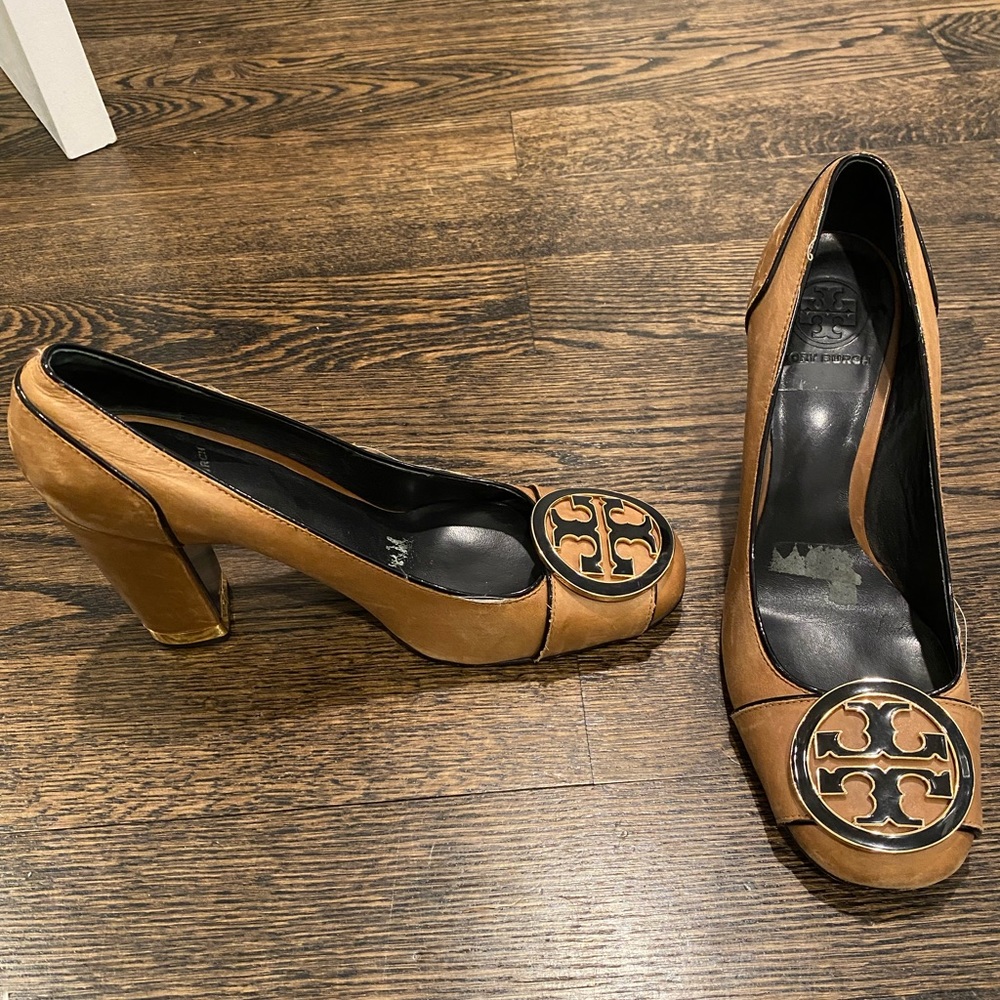 Tory Burch leather heels